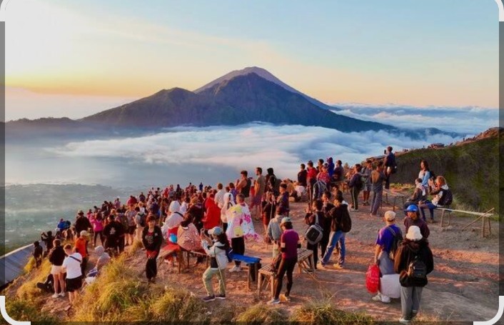Mount Batur sunrise Bali